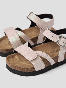 NAME IT Sandal Fiona Cloud Dancer Glitter